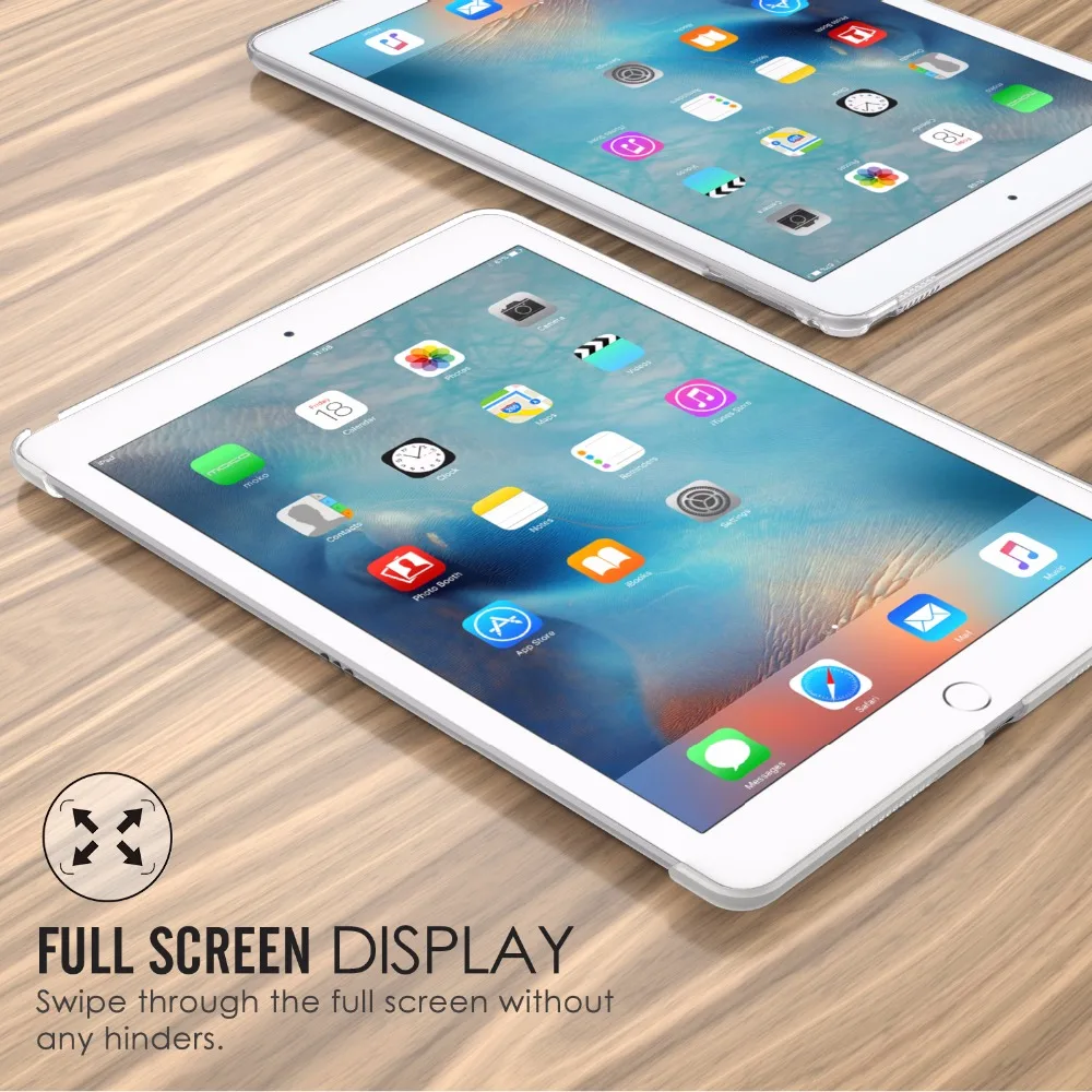 Чехол MoKo для iPad Pro 9 7 дюйма 2016 планшета [не подходит 7] Матовый Прозрачный жесткий