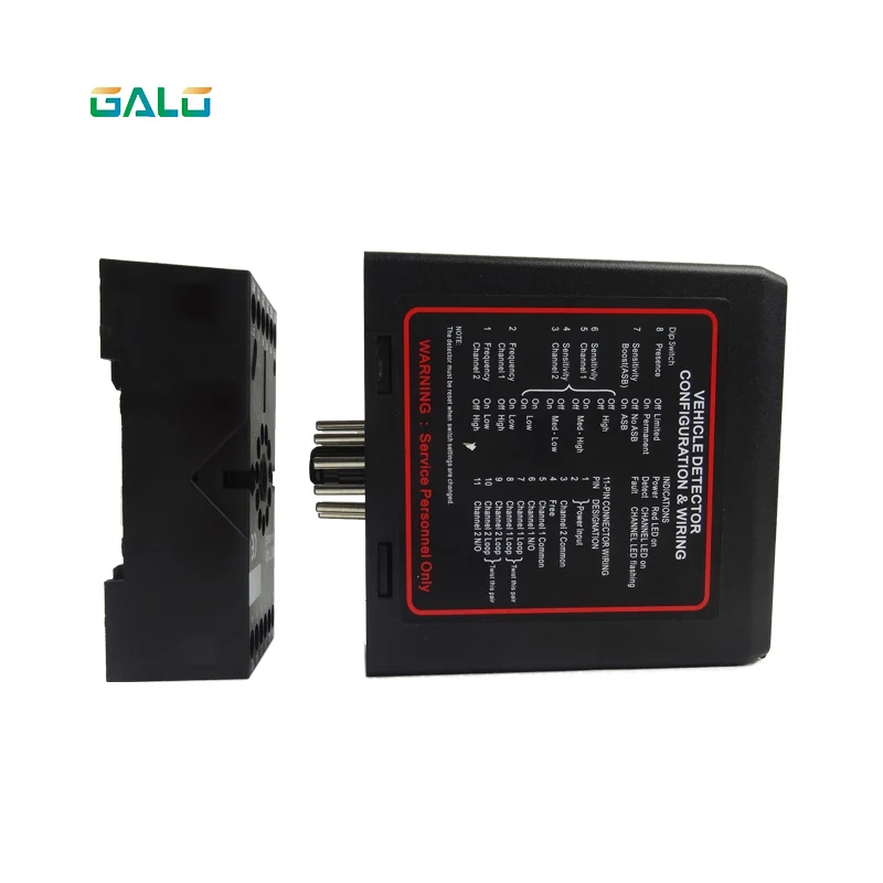 

Detection inductive loop detector sensor single channel/Detector de Masa Metalica