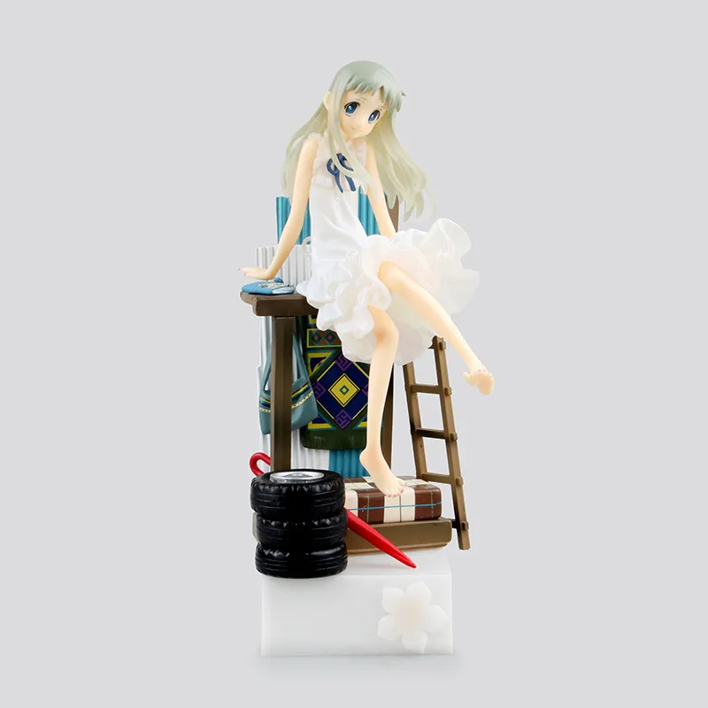 Anime Figure 22 CM Anohana Honma Meiko Menma PVC Actiion Figure Collectible Model Toy Anime Figure 22 CM Anohana Honma Meiko Menma PVC Actiion Figure Collectible Model Toy