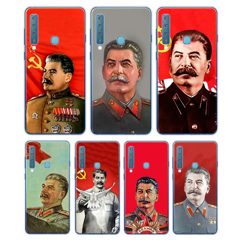 

Silicone Soft Phone Case Stalin Soviet Union for Samsung Galaxy A9 A8 Star A7 A6 A5 A3 Plus 2018 2017 2016 Cover