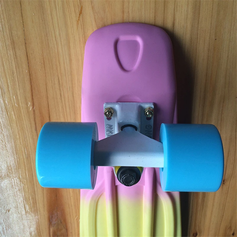 Fade-Retro Mini Cruiser Longboard for Boys and Girls, Skate Board, Ready to Ride, Peny Skateboards, 22x6"