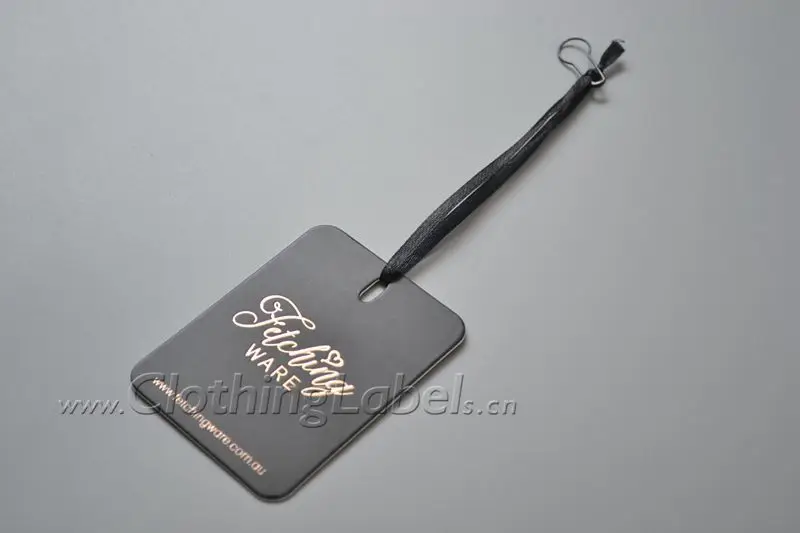 Clothing tags, labels for clothing garment, luxury hang tag, hang tag