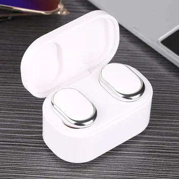 

Bluetooth 5.0 Earbuds Wireless Gaming Mini Earphones with Charging Box for Phone GDeals