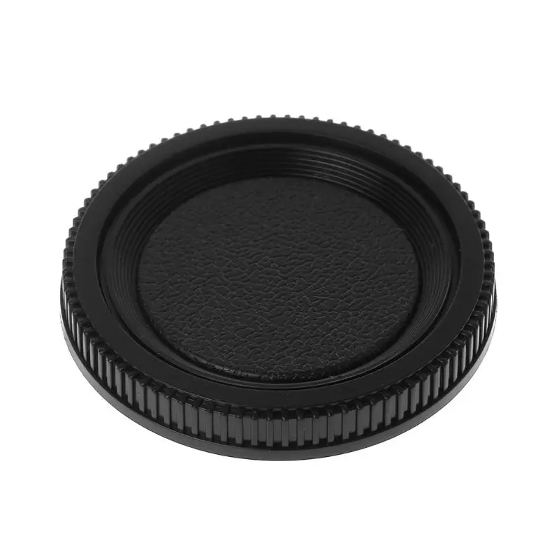 Задняя крышка объектива Крышка камеры набор Анти-пыль винт крепление защита пластик черный для Pentax PK DA126 января-12