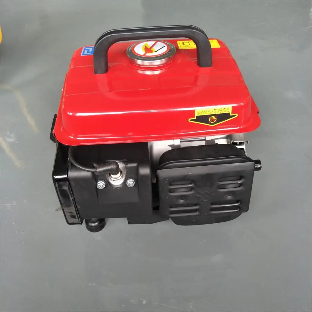 Gerador de Gasolina Pequeno ao ar Watt v Volt Monofásico Dois Tempos Doméstico Portátil Livre 500 w 650 220 gasolina doméstico portátil pequeno ao ar livre
