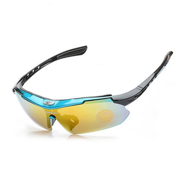 5Pcs Lenses Flip Sports Sunglasses Night Vision Glass Biking MTB Road UV400