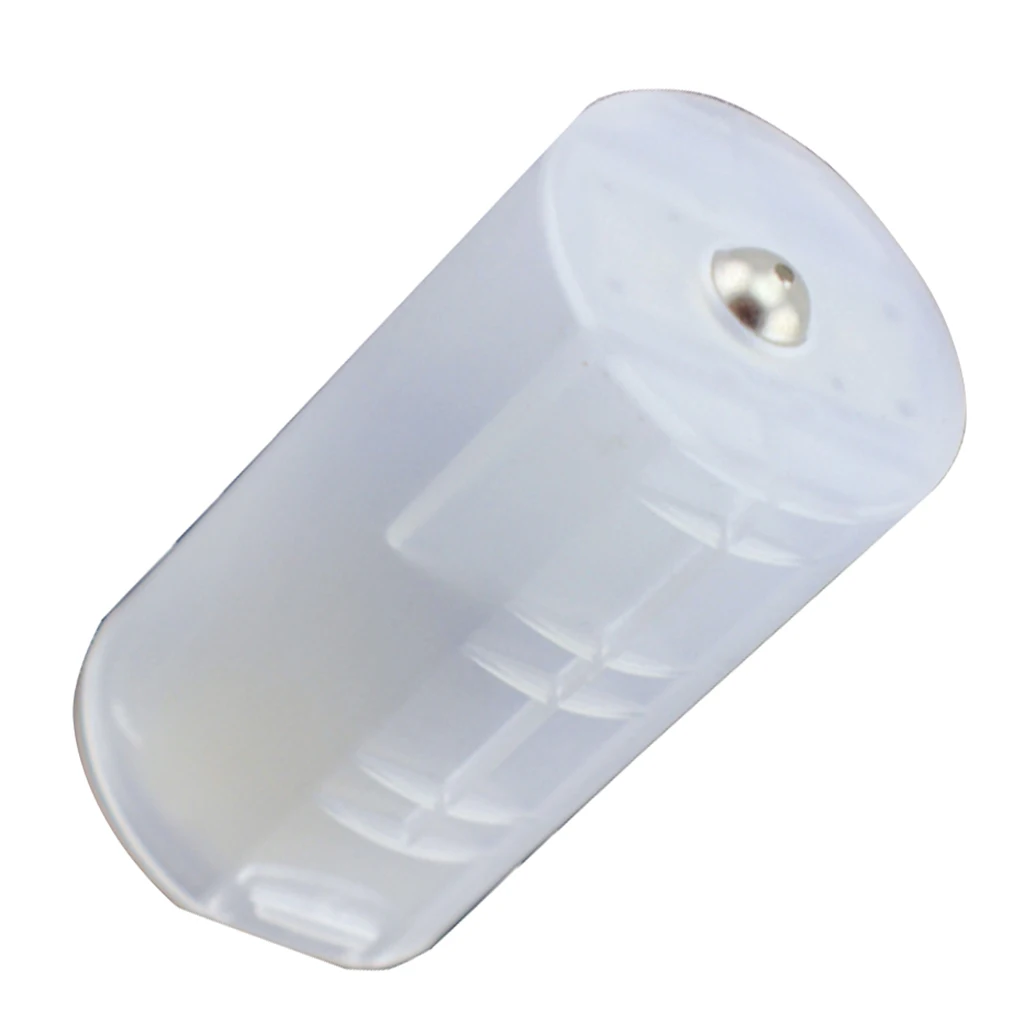 

AA Size Battery to D Size Battery Cell Battery Adaptor Holder Case Converter D-Adapter Convenient & Functional Large Strength
