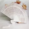 1pc Hand Fans Folding Vintage Fragrant Bamboo Carved Hand Held Chinese Fan Wedding Favors And Fragrant Bamboo Carved Hand Held Fan
