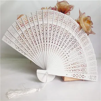 1pc Hand Fans Folding Vintage Fragrant Bamboo Carved Hand Held Chinese Fan Wedding Favors And Gifts Fragrant Bamboo Carved Hand Held Fan