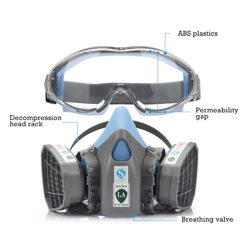 Дыма, защита от пыли Устойчив к атмосферным воздействиям и пылезащитный респиратор для противогаз живопись в натуральную величину