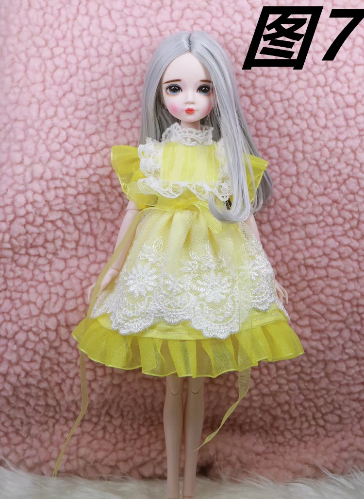 29 см 1/6 blyth кукла шарнир тела модные игрушки BJD подарок с платье обувь парик Макияж