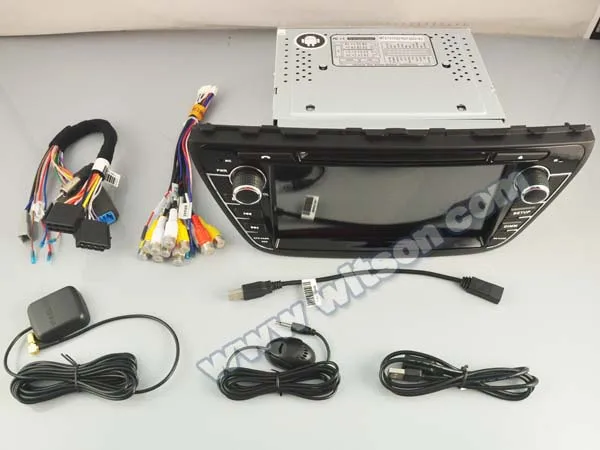 Perfect 8" Android 9.0 Pie OS Car DVD Multimedia Navigation GPS Radio for Suzuki SX4 S-Cross 2013-2018 with 256GB External HDD Support 4