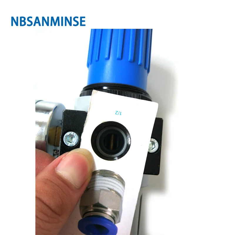 NBSANMINSE DFR M5 1/8 1/4 3/8 1/2 1 регулятор воздушного фильтра одна деталь источник