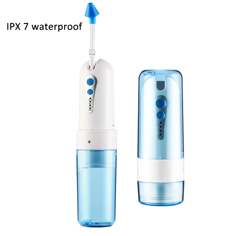 

USB Portable Oral Irrigator Dental Water Floss Dental Flosser Collapsible Dental Irrigator Water Jet Flosser Teeth Brush100-240V