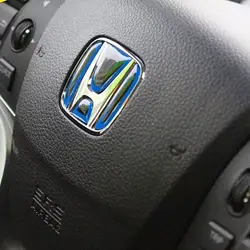 Автомобильный Стайлинг рулевое колесо Передняя Задняя эмблема/Бейдж/логотип наклейка для автомобиля Honda наклейка Новый