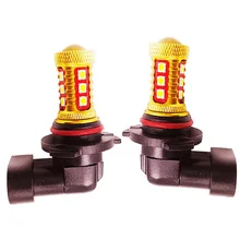 2 sztuk H11 H8 9006 HB4 High Power 3030 LED samochodów przednia żarówka przeciwmgielna Auto jazdy przeciwmgielne lampy przeciwmgielne światła 6000K biały 12V