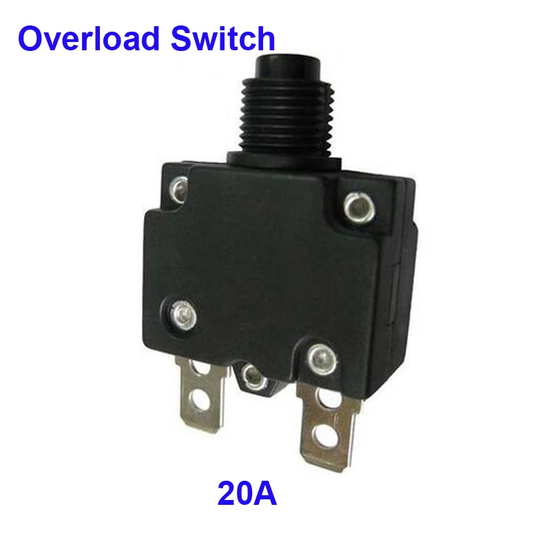 Top Quality Sale Price 20 pcs a Lot Electrical Accessories 20A Overload