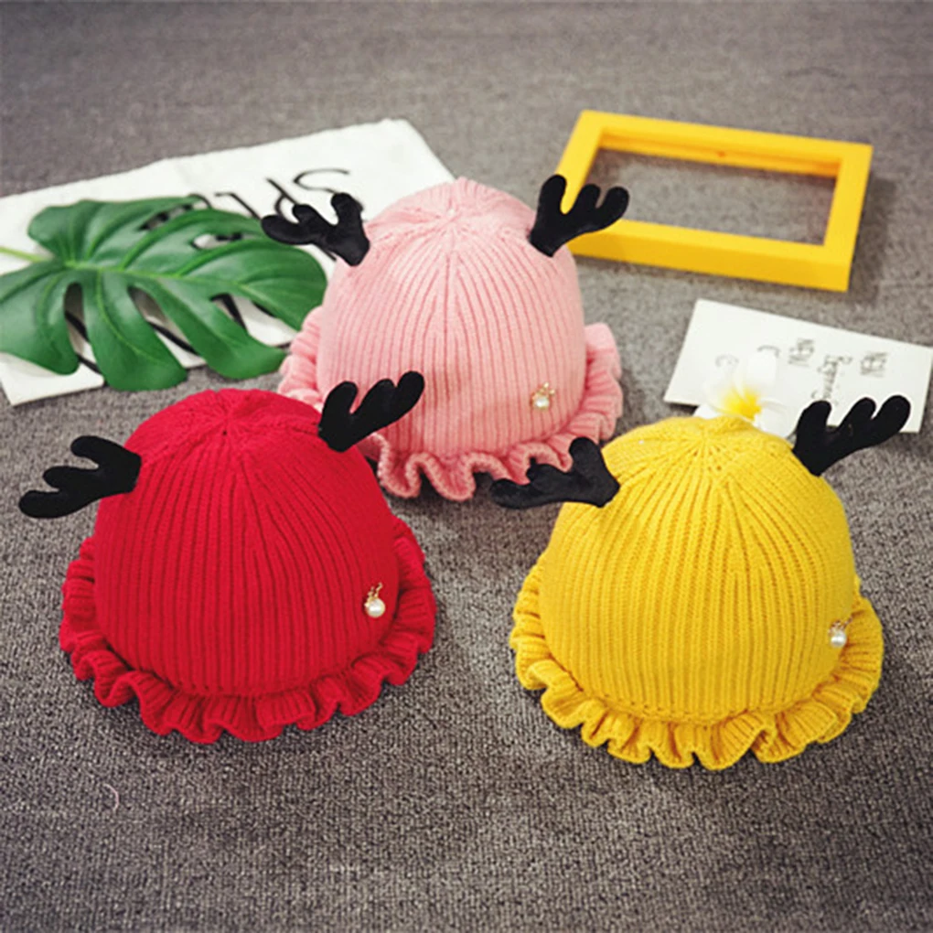 

Toddler Kids Girl&Boy Hat Baby Infant Winter Warm Crochet Knit Hat Beanie Cap Baby Caps Hats For Girls Childrens Hat Infant