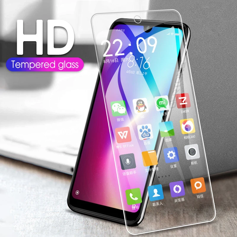

HD Screen Protector Glasss For Xiaomi Redmi 7 Note 7 6 Pro 5 Plus 4X 6A Ultra Thin Tempered Glass Presice Hole Protective Film