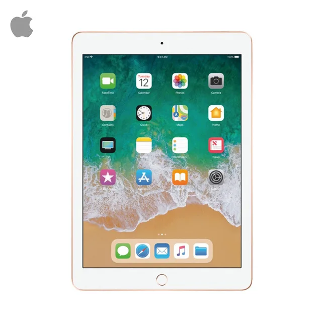 Apple iPad, 24,6 см (9,7 дюйма), 2048x1536 пикселей, 32 ГБ, 3g, iOS 11, золотой