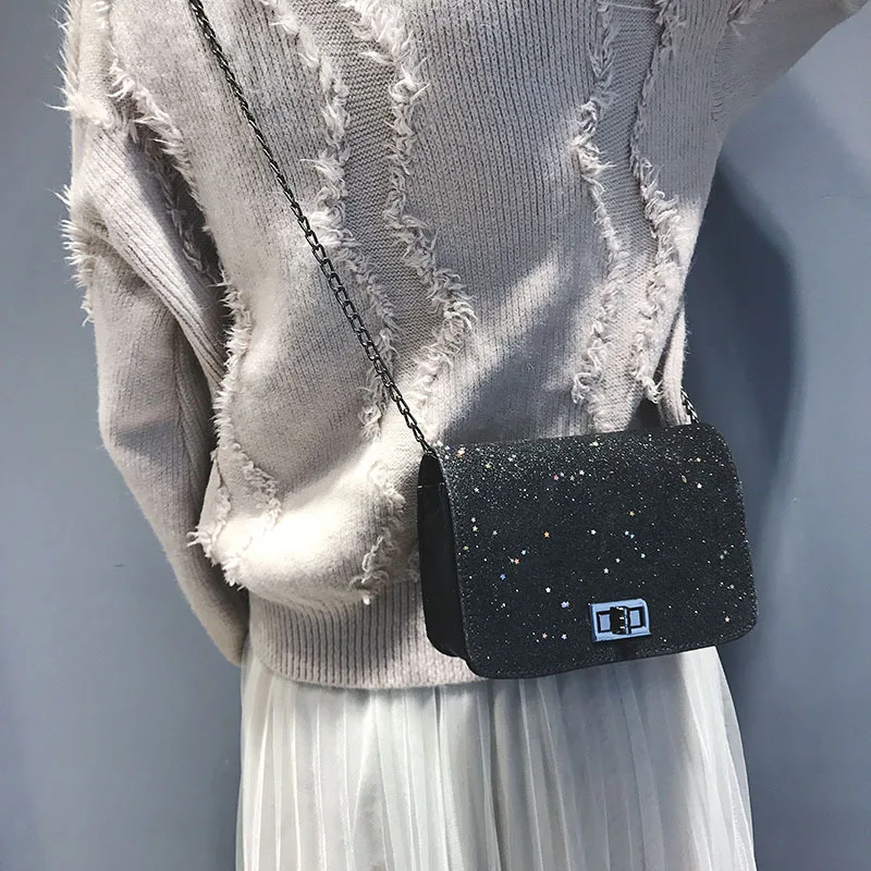 

Luxury handbags women bags designe Fashion mini ladies hand bags Sequins Crossbody bags for women 2019 Female Small Shoulder Bag