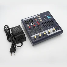 Finlemho DJ микшер аудио USB консоль WF4G 4 Way Профессиональный усилитель мощности сабвуфер динамик линейный массив 48 В фантомное питание