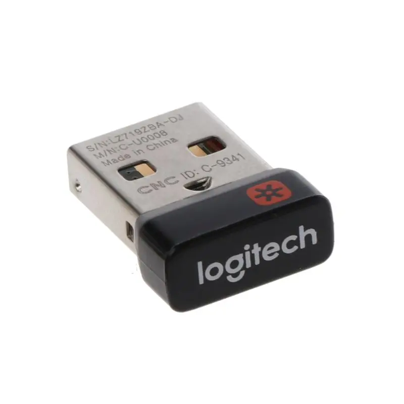 Беспроводной приемник ключа Unifying USB адаптер для клавиатуры мыши Logitech подключение 6 устройств для MX M905 M950 M505 M510 M525 и т. Д