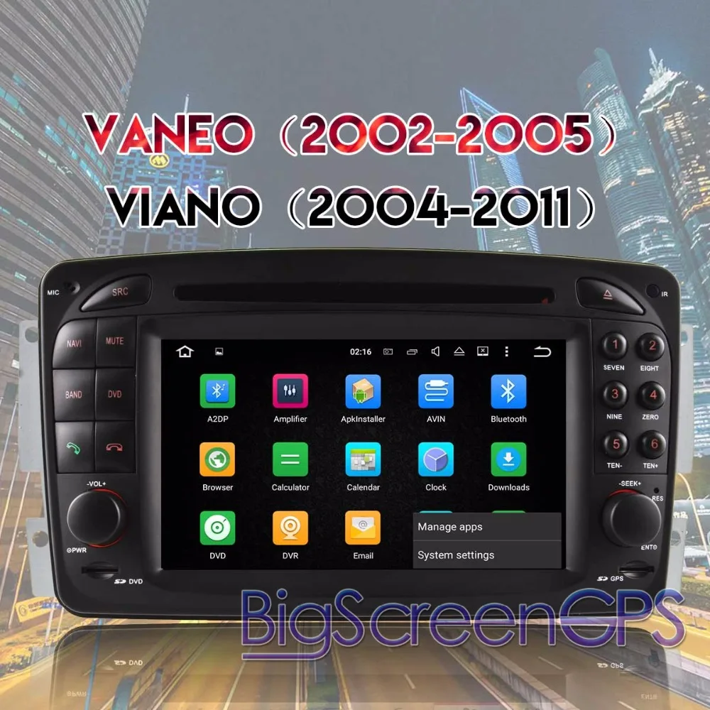 Perfect Octa Core CD DVD Player 2 Din Stereo Android 8.0 Car Radio for Vaneo Viano Vito C-W203 CLK-C209 W209 G-W463 GPS Navigation 5 Perfect Octa Core CD DVD Player 2 Din Stereo Android 8.0 Car Radio for Vaneo Viano Vito C-W203 CLK-C209 W209 G-W463 GPS Navigation 5