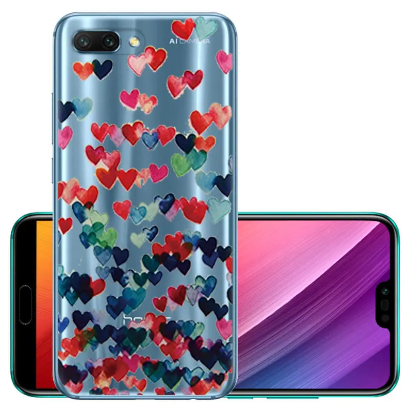 Arvin Clear Silicone case FOR Huawei Honor 9 lite Soft TPU Case FOR Huawei Honor 10 Smart Protective Phone Cover FOR Honor 7A (1)