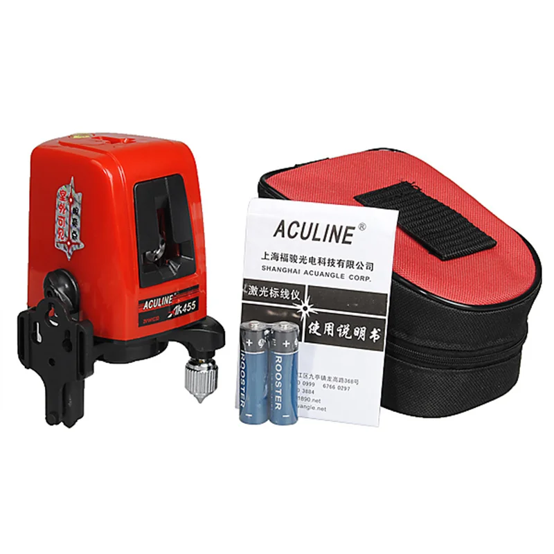 New AK455 360 Degree Self-leveling Cross Laser Lev...