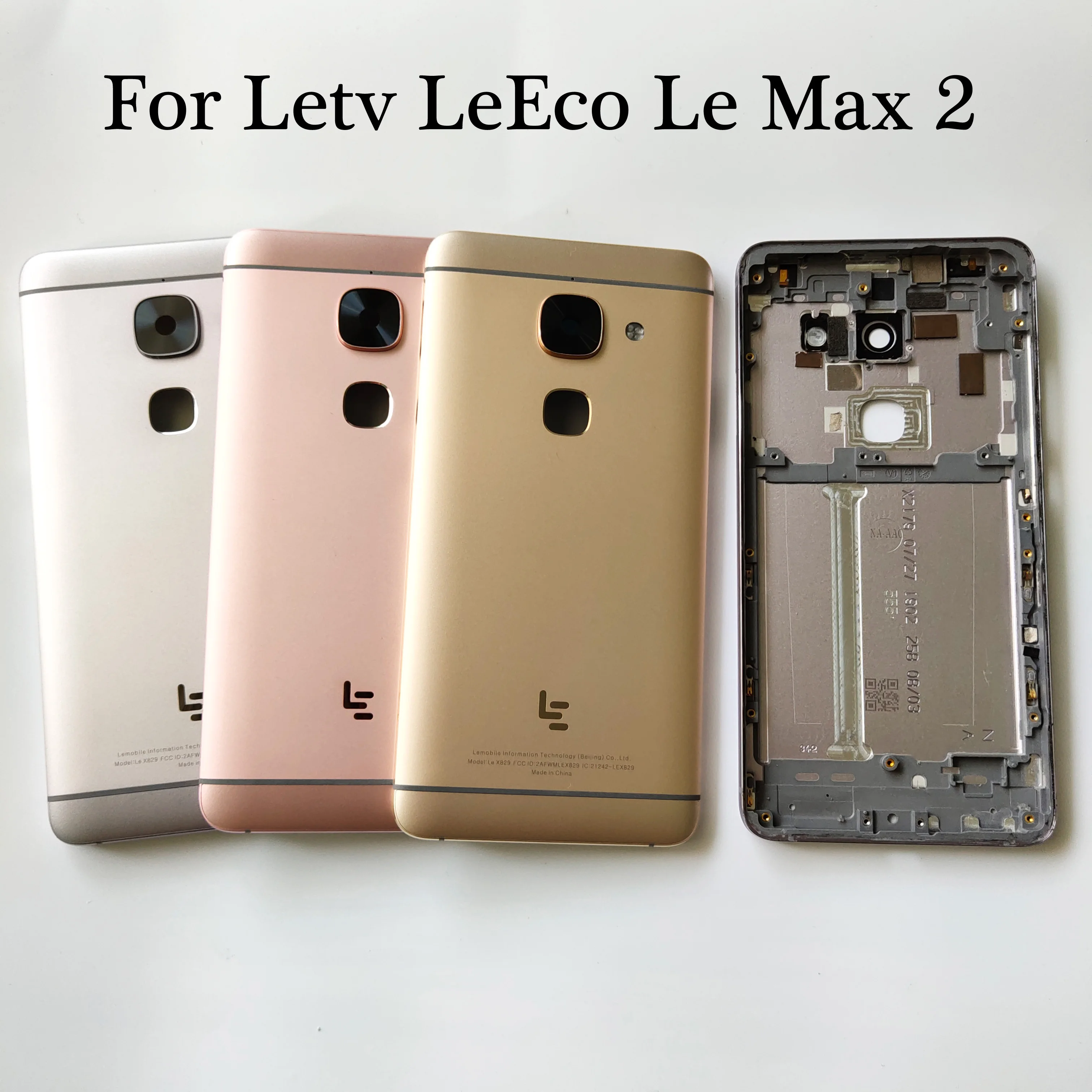 Для Letv LeEco Le Max 2 Max2 X820 X821 X822 X823 X829 задняя крышка батарейного отсека, корпус, чехол, запчасти для заднего стекла