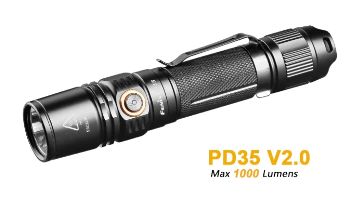 

FENIX PD35 V2.0 Torch Flashlig 1000 lm suitable for military use policing outdoor exploring emergency lighting