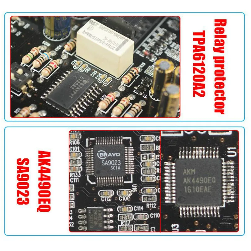 SOTAMIA Bluetooth 5.0 Audio Decoder DAC TPA6120 Headphone Amplifier CSR8670 USB DAC AK4490 Fiber Coaxial Decoding APTX-HD