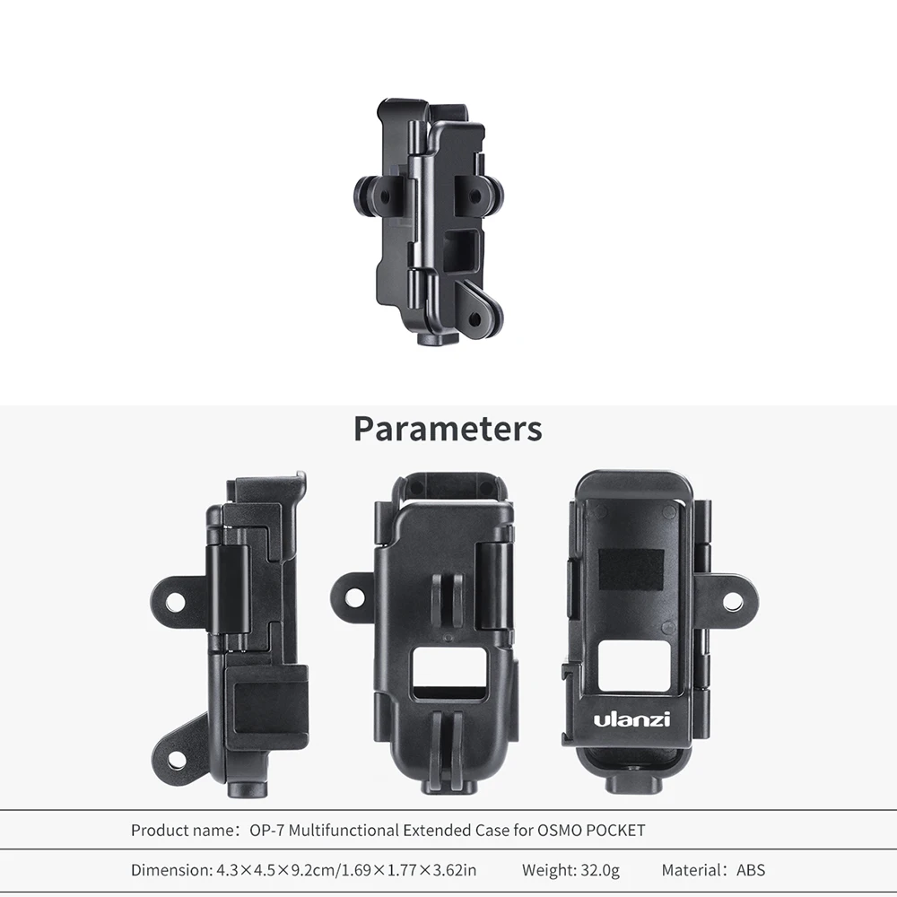 Ulanzi OP-7 Protective Cage Case Frame for DJI OSMO Pocket