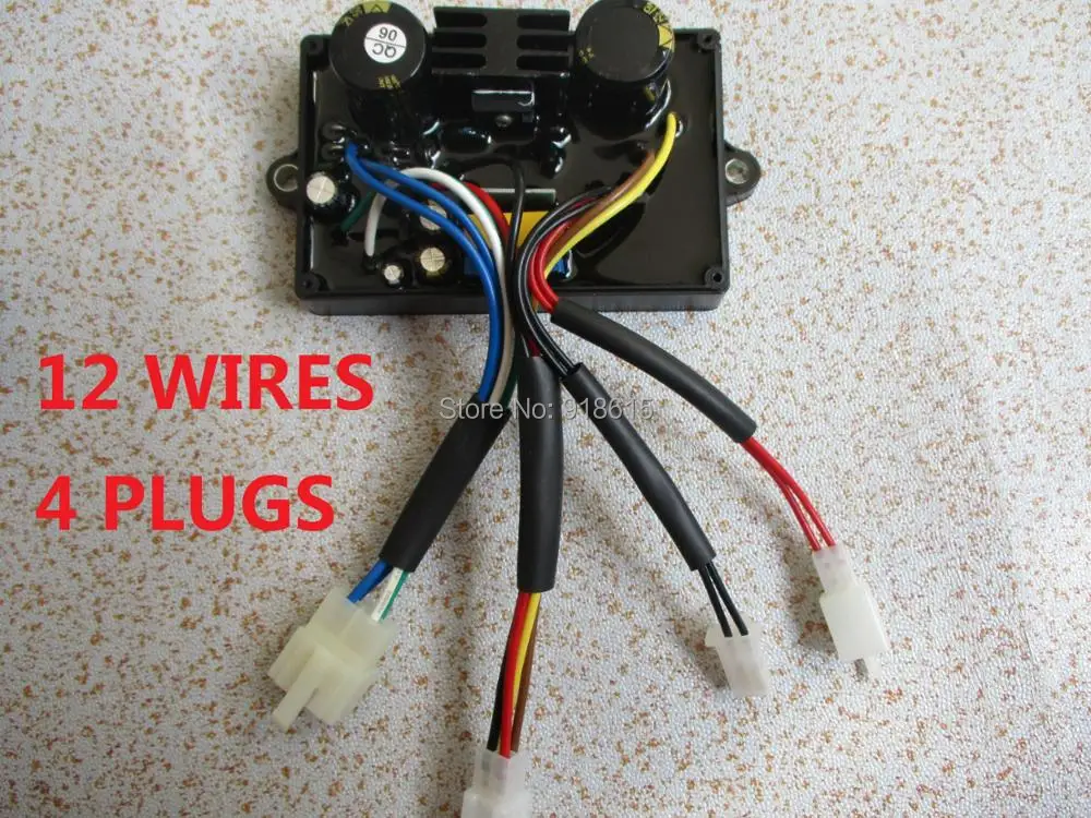 

welding avr welder avr 2PCS HJ.5K250H-X1 4 socket Welder 12 wire 5kw 5kVA 6kVA 7kVA Welding AVR Single phase welding AVR