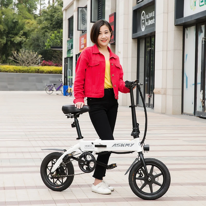 Flash Deal 14inch folding electric bike Portable mini adult e bike Two disc brakes electric bicycle City travel electric scooter 1 Flash Deal 14inch folding electric bike Portable mini adult e bike Two disc brakes electric bicycle City travel electric scooter 1