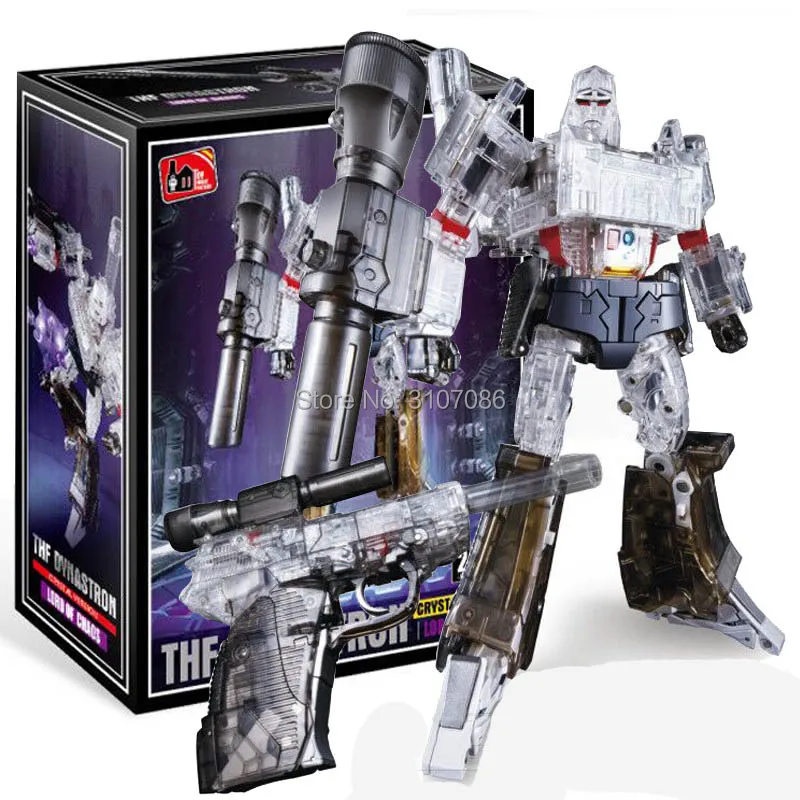 

G1 THF Transformation Galvatron Transparent Emperor of Destruction THF03 Thf-03MP36 MP-36 alloy MasterPiece Oversize Figure Toys