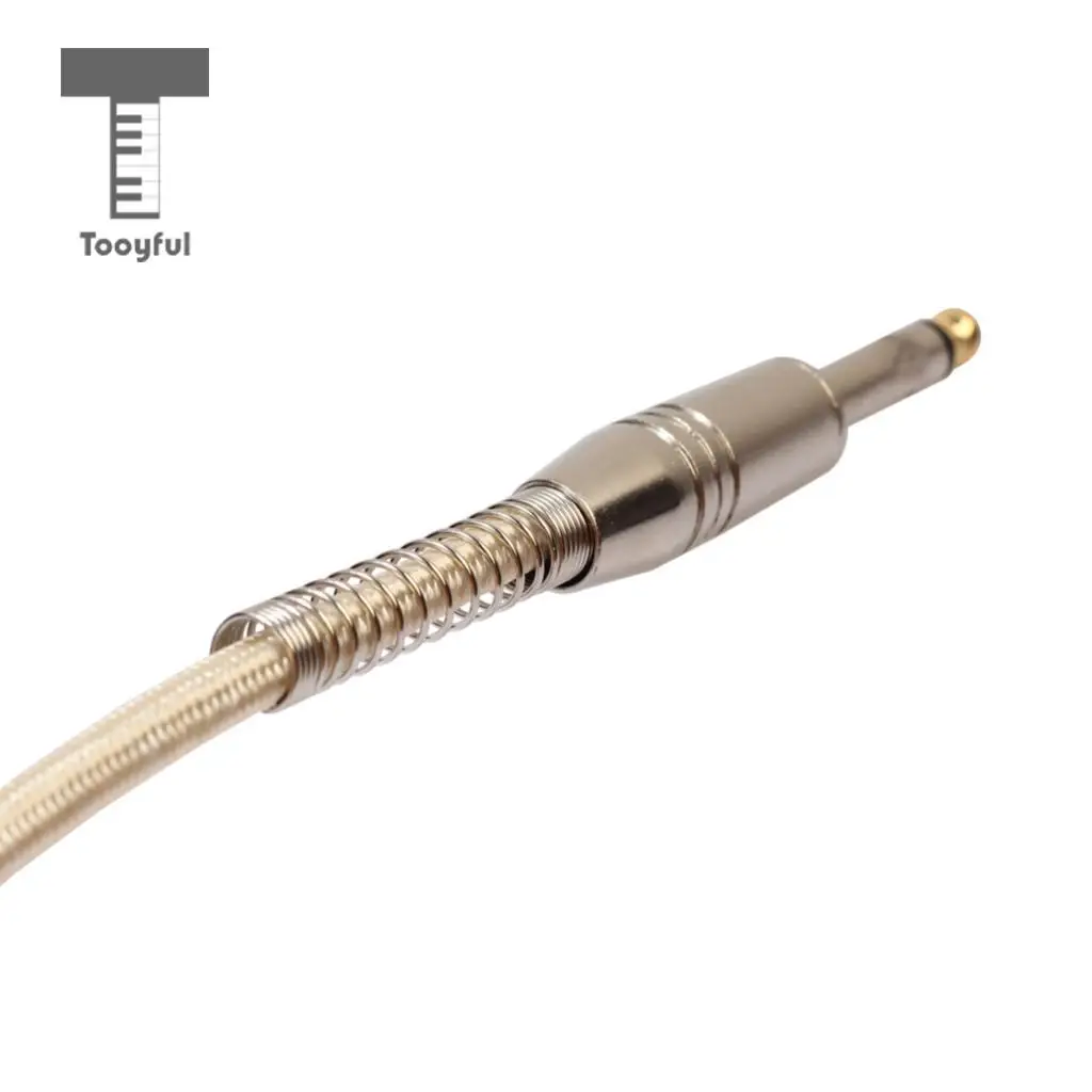 15m 1/4'' Jack 6.35mm Mono Male to Male Audio Cable for Electric Guitar