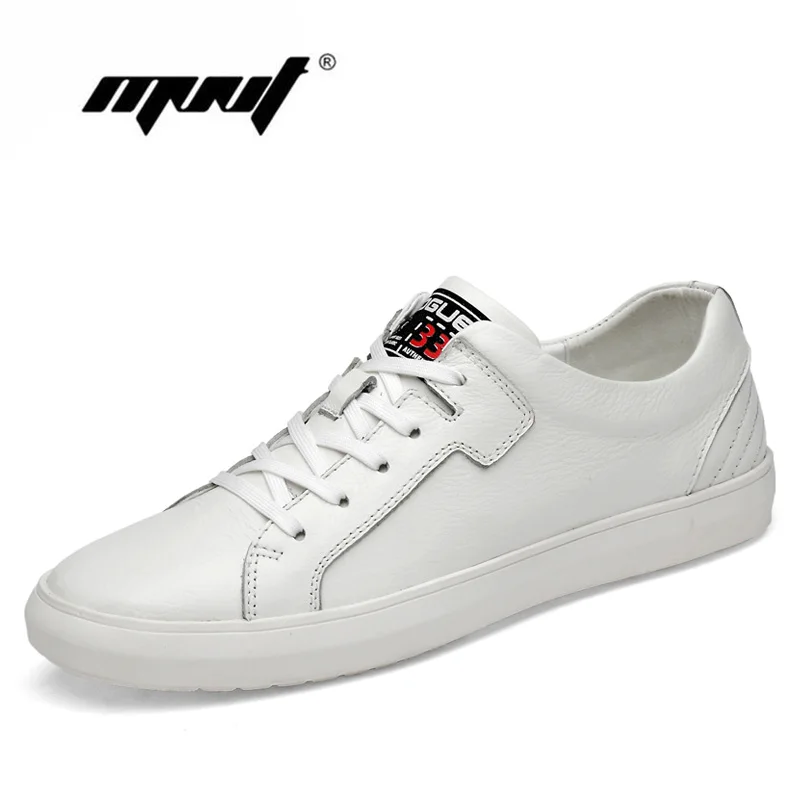 

Genuine Leather Casual Shoes Men Fashion Men Sneakers Breathable Non-Slip Men Shoes Lace-up Flats Shoes Moccasins Dropshipping