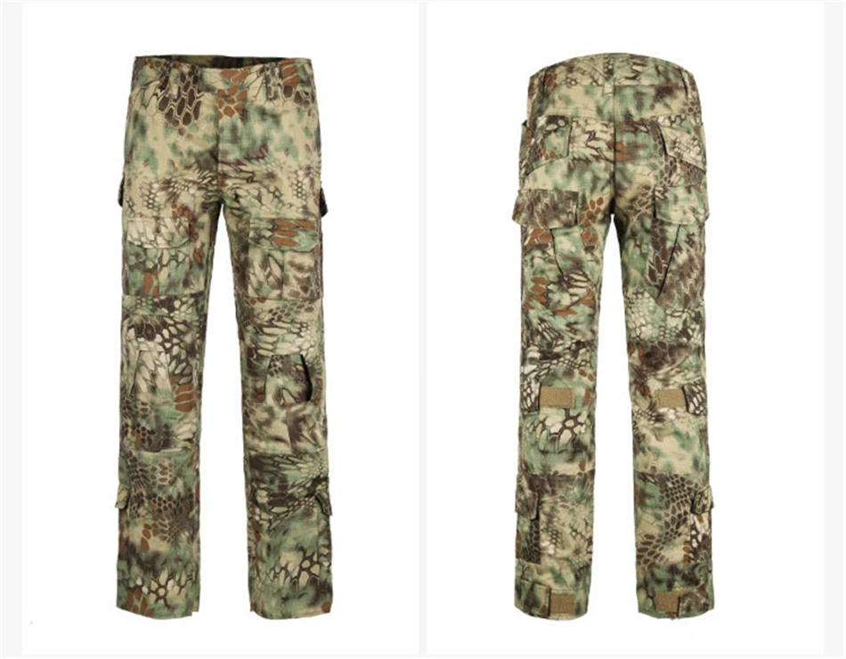 11 видов цветов страйкбол тактический спецназ для мужчин армейские брюки Военная форма Камуфляжный костюм солдат тренировочные штаны