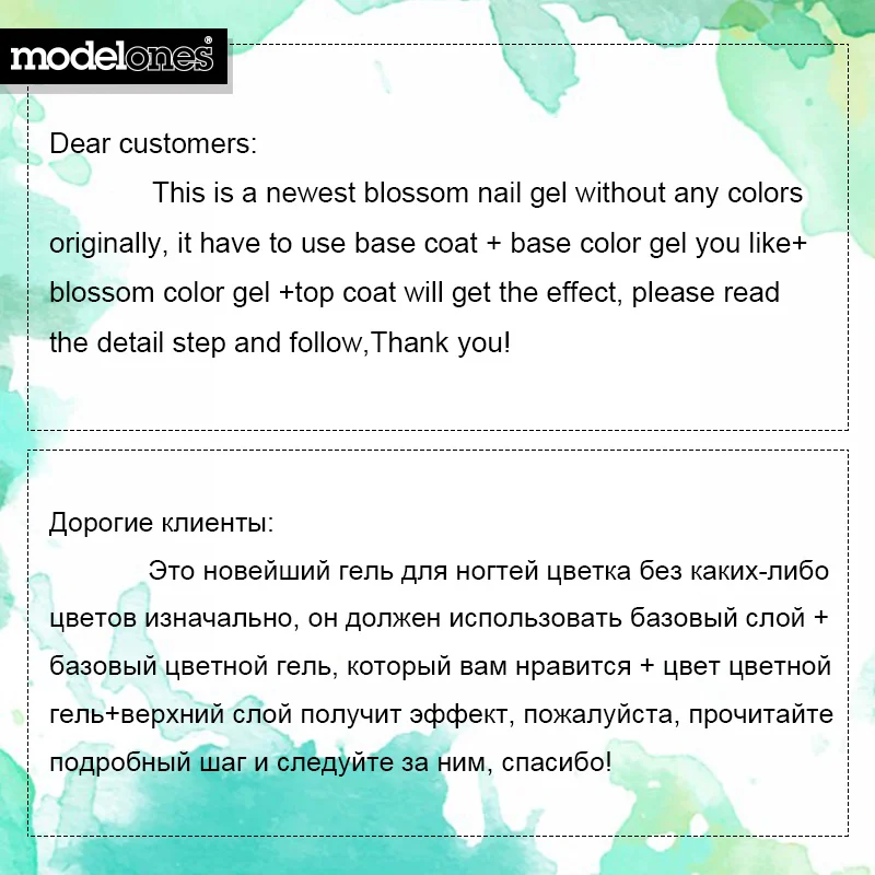 Modelones Blossom UV Гель-лак для ногтей Цветущий Цветочный узор УФ светодиодный Гель-лак для ногтей прозрачный цветок УФ Гель-лак для ногтей