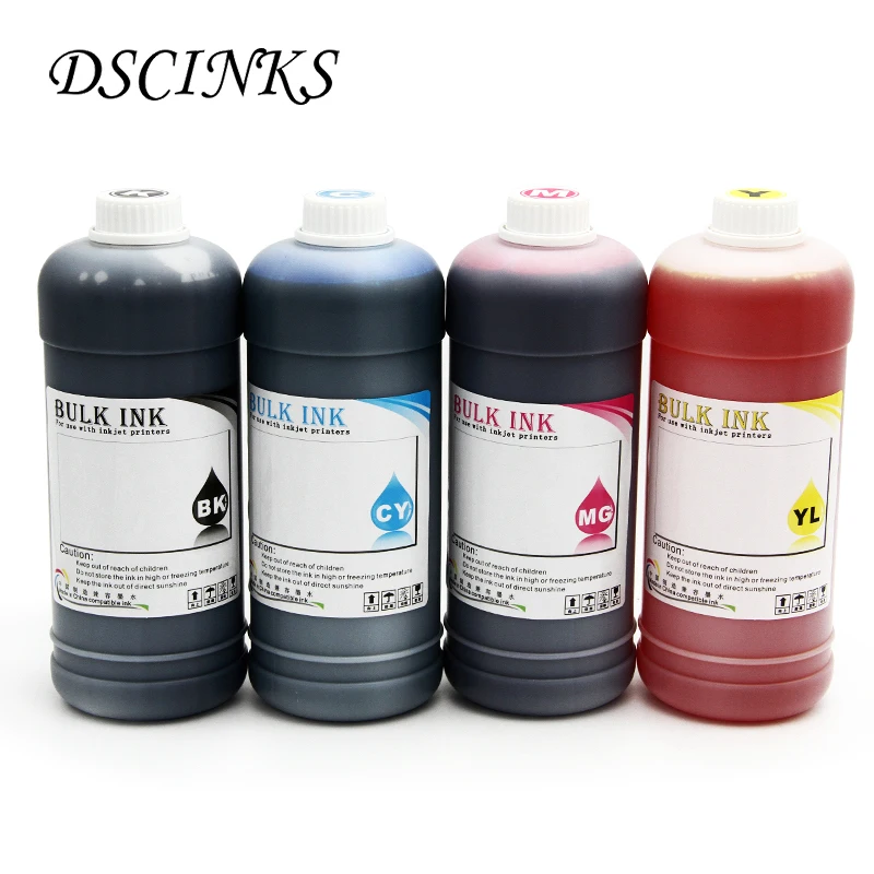 

4 pcs 250ml bottle Universal Compatible Refill Dye Ink For HP 4000 4020 4500 4520 1050 1055 100 500 800 510 printer