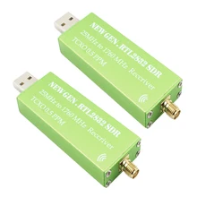 USB Adapter RTL-SDR RTL2832U + R820T2+ 1Ppm TCXO TV Tuner Stick Receiver 2