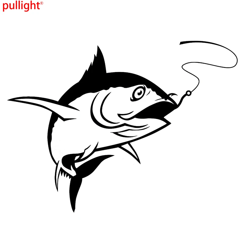 

Interesting Fishing Silhouette Car Sticker Vinyl Decal