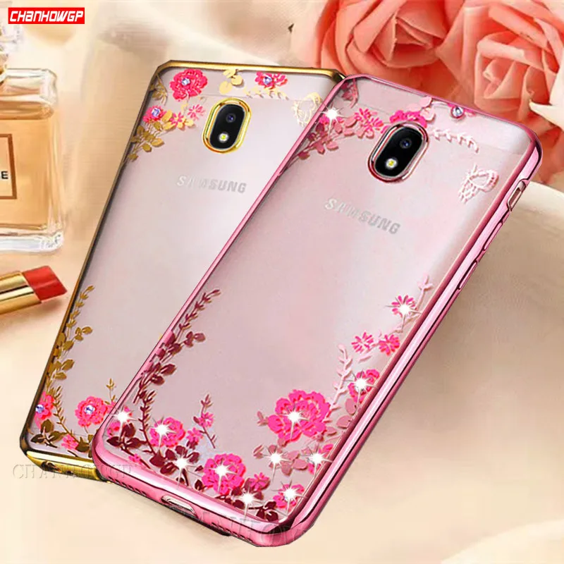 

Glitter Flower Soft Silicon Case for Samsung Galaxy A10 A20 A30 A40 A50 A70 M10 M20 M30 M40 A9 A7 2018 S8 S9 S10 Plus S10e Cover