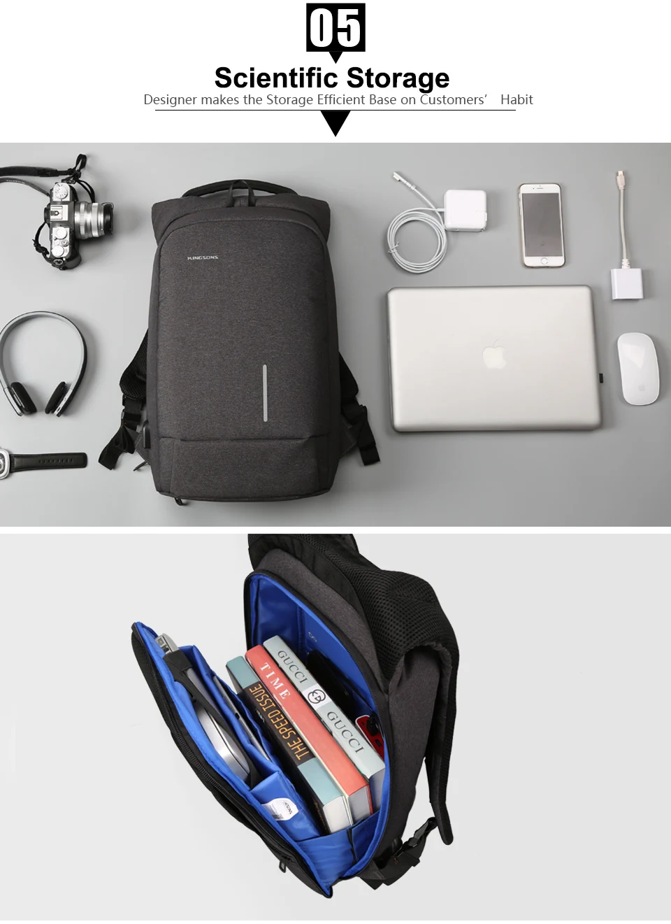 Kingsons, школьная сумка, Мужская школьная сумка, рюкзак для ноутбука, модный рюкзак,, мужской рюкзак, рюкзак, Mochilas, мужской рюкзак, сумка через плечо