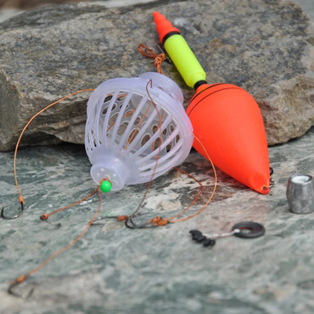 

New Arrival Fishing Float Bobber Sea Monster with Carbon Steel Six Strong Explosion Hooks Fishing Tackle Set