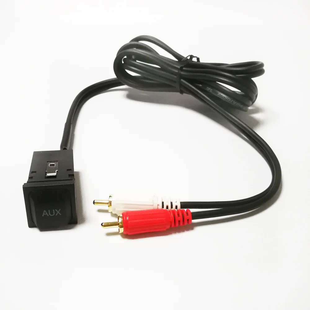 Biurlink Universal DIY Car DVD Aux in Switch Audio Kit Cable DIY AUX Adapter for Alpine Pioneer-in Cables, Adapters & Sockets from Automobiles & Motorcycles ...