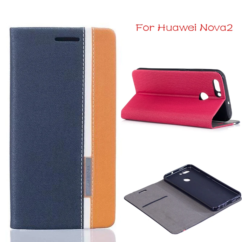 

DIYABEI For Huawei Nova 2 5.0" Case Luxury Phone Protective Mobile Caas Case For Huawei Nova2 Book Flip Cover Leather Bags