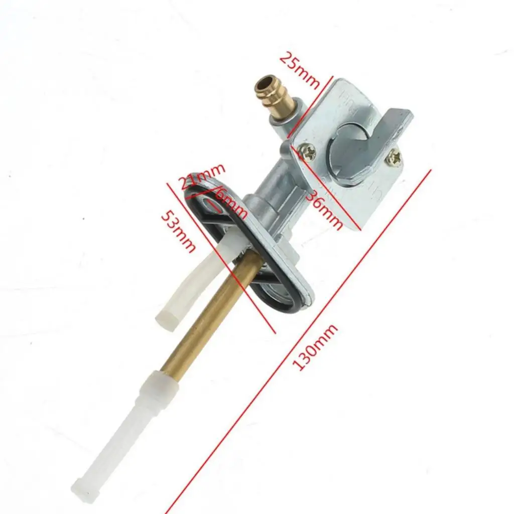 Мотоцикл топливный бензиновый спусковой кран-букса переключатель насос топливный кран мото мотоцикл для Yamaha металл пластик